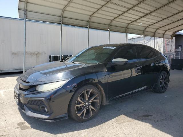 SHHFK7H93HU419326 - 2017 HONDA CIVIC SPORT TOURING BLACK photo 1