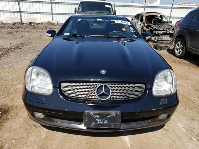 WDBKK49F23F273720 - 2003 MERCEDES-BENZ SLK 230 KOMPRESSOR BLACK photo 5