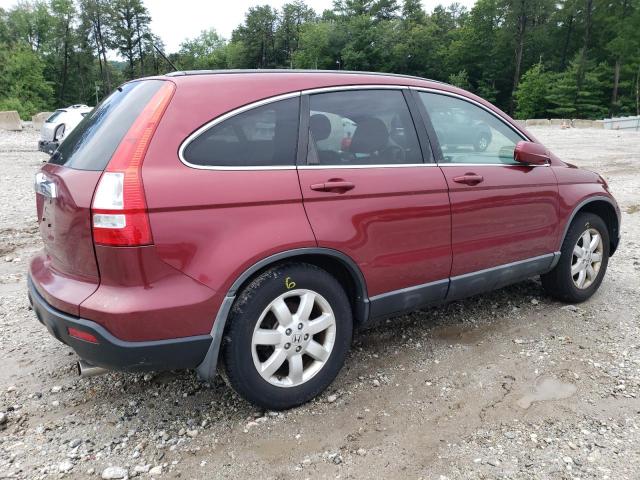 5J6RE487X9L002359 - 2009 HONDA CR-V EXL BURGUNDY photo 3