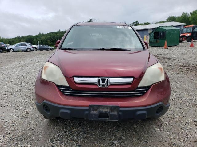 5J6RE487X9L002359 - 2009 HONDA CR-V EXL BURGUNDY photo 5