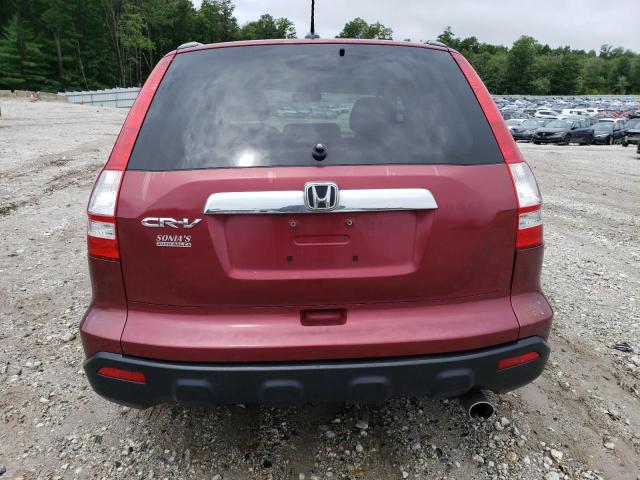 5J6RE487X9L002359 - 2009 HONDA CR-V EXL BURGUNDY photo 6