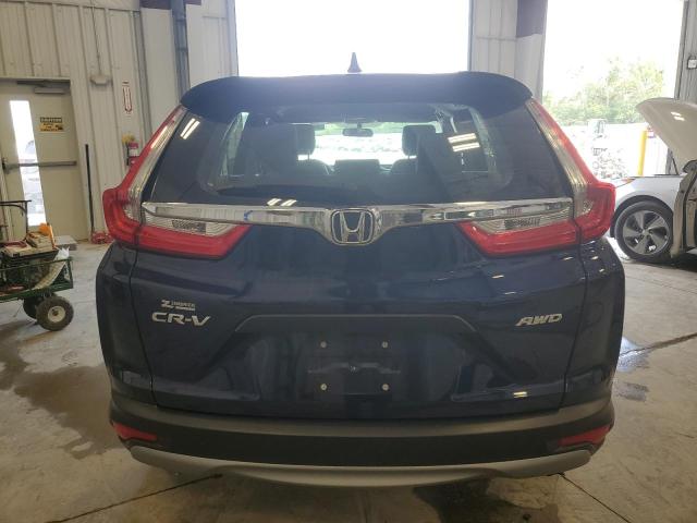 2HKRW6H39JH213458 - 2018 HONDA CR-V LX BLUE photo 6