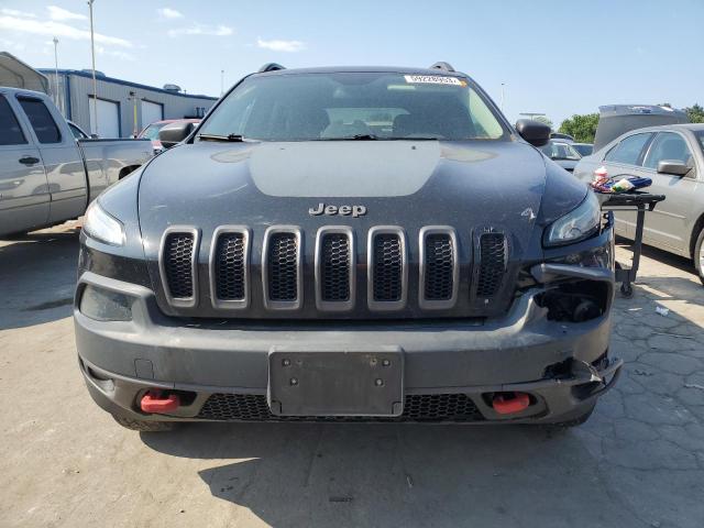 1C4PJMBB3FW777487 - 2015 JEEP CHEROKEE TRAILHAWK GRAY photo 5