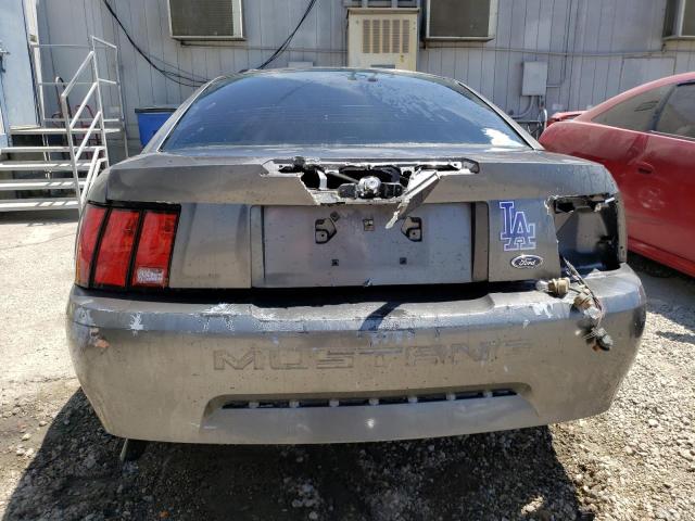 1FAFP406X4F230607 - 2004 FORD MUSTANG GRAY photo 6