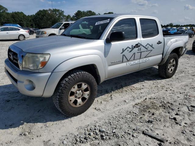 3TMJU62N77M049045 - 2007 TOYOTA TACOMA DOUBLE CAB PRERUNNER SILVER photo 1