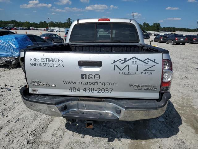 3TMJU62N77M049045 - 2007 TOYOTA TACOMA DOUBLE CAB PRERUNNER SILVER photo 6