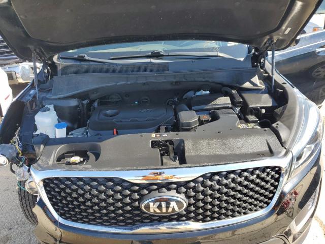 5XYPG4A34JG346106 - 2018 KIA SORENTO LX BLACK photo 11