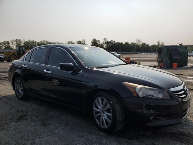 1HGCP3F86CA031471 - 2012 HONDA ACCORD EXL BLACK photo 4