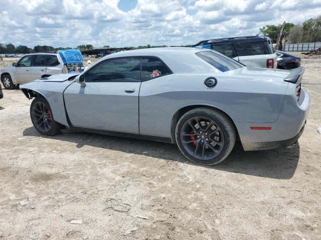 2C3CDZFJ6NH125016 - 2022 DODGE CHALLENGER R/T SCAT PACK GRAY photo 2