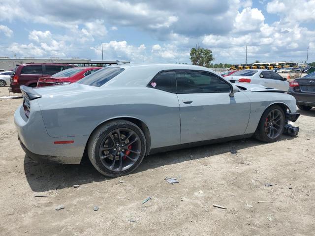 2C3CDZFJ6NH125016 - 2022 DODGE CHALLENGER R/T SCAT PACK GRAY photo 3