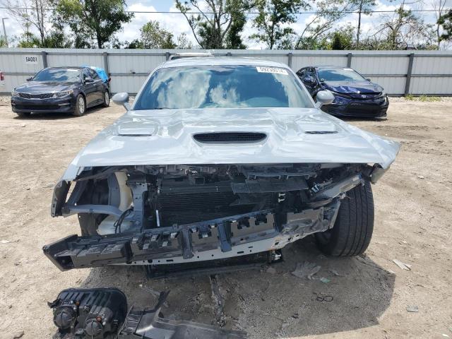2C3CDZFJ6NH125016 - 2022 DODGE CHALLENGER R/T SCAT PACK GRAY photo 5