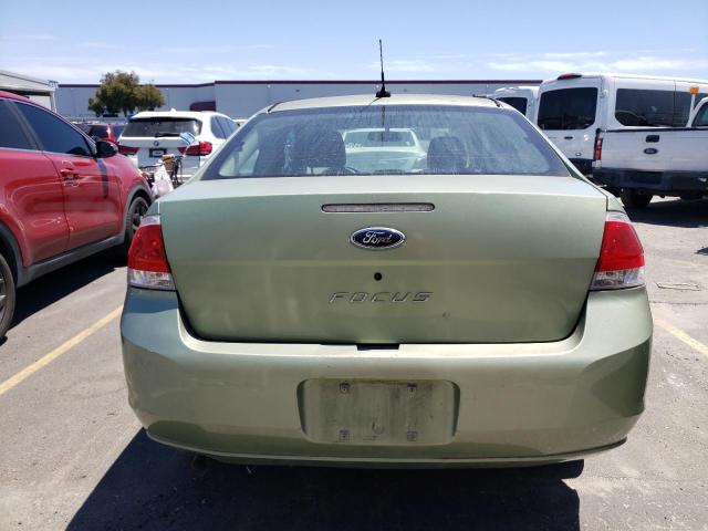 1FAHP32N88W151739 - 2008 FORD FOCUS S/SE GREEN photo 6