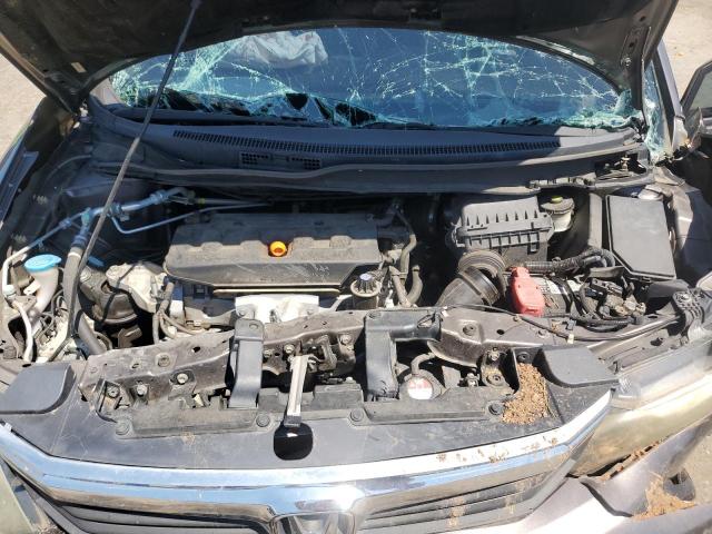 19XFB2F90CE000579 - 2012 HONDA CIVIC EXL ნაცრისფერი ფოტო 11