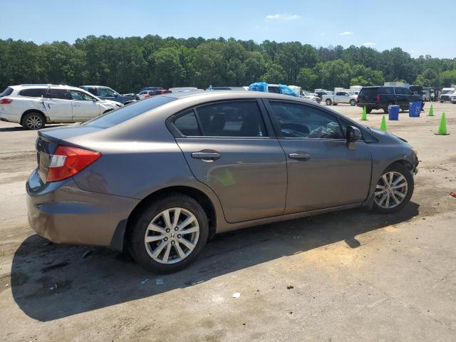 19XFB2F90CE000579 - 2012 HONDA CIVIC EXL ნაცრისფერი ფოტო 3