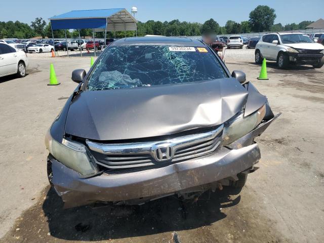 19XFB2F90CE000579 - 2012 HONDA CIVIC EXL ნაცრისფერი ფოტო 5