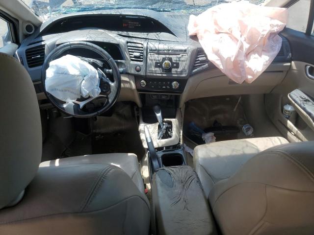 19XFB2F90CE000579 - 2012 HONDA CIVIC EXL ნაცრისფერი ფოტო 8