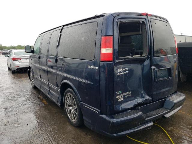 1GBSGDC46C1130992 - 2012 CHEVROLET EXPRESS G1 3LT BLUE photo 2