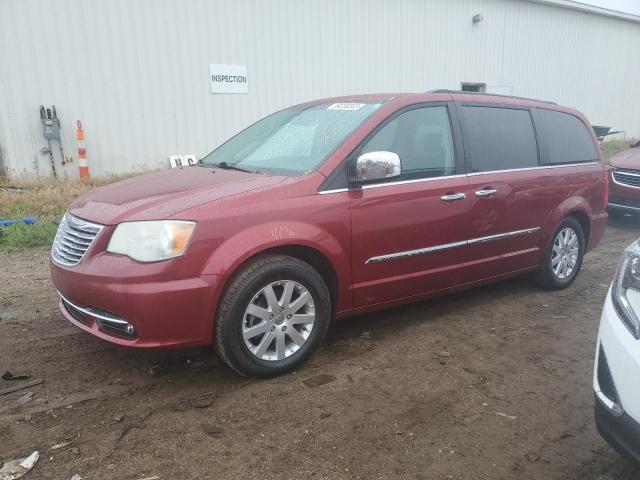 2A4RR8DG2BR677086 - 2011 CHRYSLER TOWN & COU TOURING L BURGUNDY photo 1