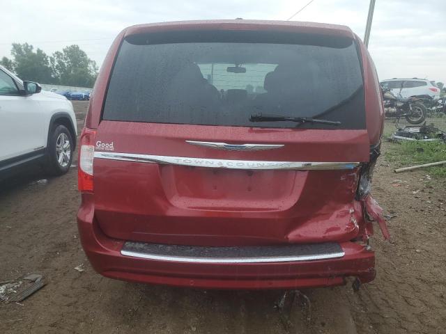 2A4RR8DG2BR677086 - 2011 CHRYSLER TOWN & COU TOURING L BURGUNDY photo 6