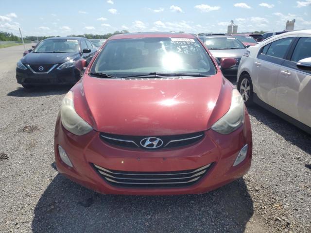 KMHDH4AE1CU444833 - 2012 HYUNDAI ELANTRA GLS RED photo 5