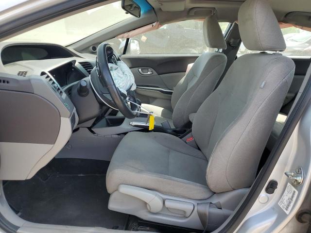 2HGFB2F5XCH058010 - 2012 HONDA CIVIC LX SILVER photo 7