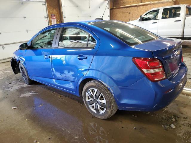 1G1JB5SG2H4127092 - 2017 CHEVROLET SONIC LS 蓝色 照片 2