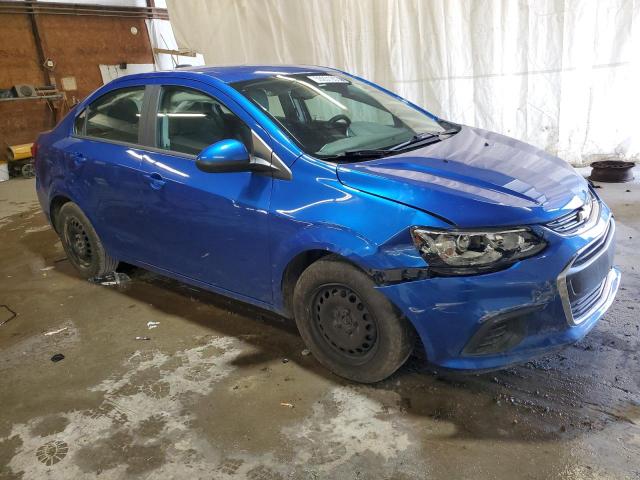 1G1JB5SG2H4127092 - 2017 CHEVROLET SONIC LS 蓝色 照片 4