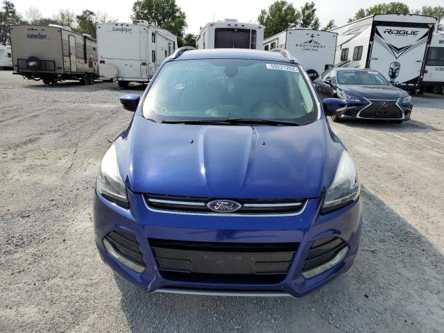 1FMCU0J93EUC36569 - 2014 FORD ESCAPE TITANIUM BLUE photo 9