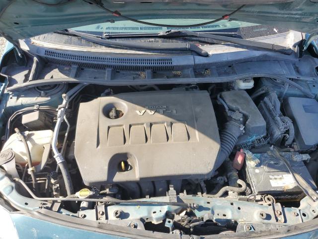 2T1BU40EX9C173642 - 2009 TOYOTA COROLLA BASE فيروزي صورة 11