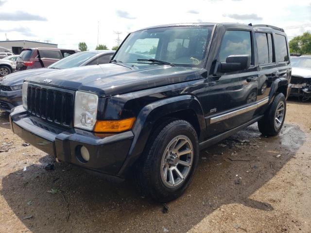 1J8HG48K56C273169 - 2006 JEEP COMMANDER BLACK photo 1