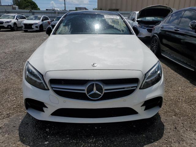 WDDWJ6EB2KF841893 - 2019 MERCEDES-BENZ C 43 AMG WHITE photo 5