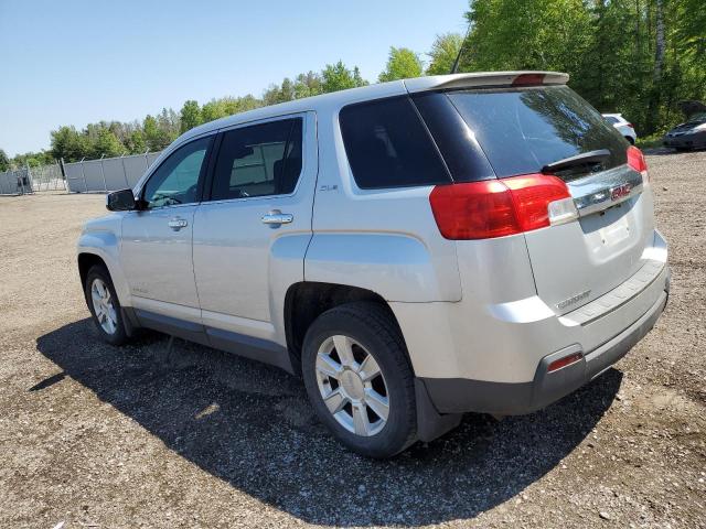 2GKALMEK7D6105665 - 2013 GMC TERRAIN SLE SILVER photo 2