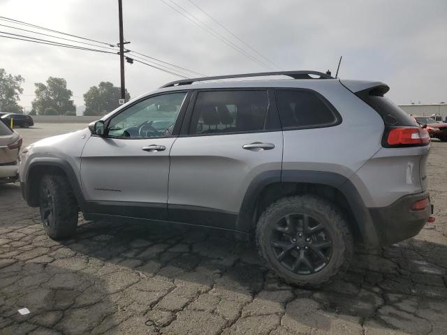 1C4PJMBS2HW635053 - 2017 JEEP CHEROKEE TRAILHAWK GRAY photo 2