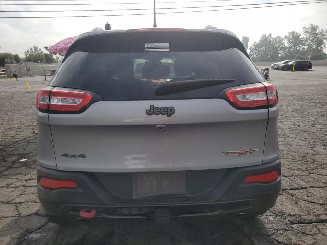 1C4PJMBS2HW635053 - 2017 JEEP CHEROKEE TRAILHAWK GRAY photo 6