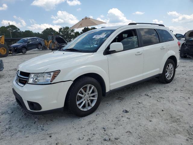 3C4PDDBG3ET178516 - 2014 DODGE JOURNEY SXT WHITE photo 1