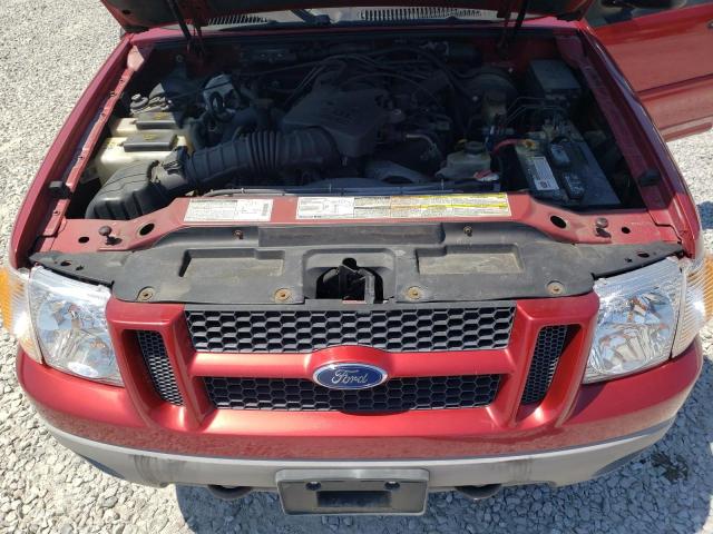 1FMZU77E72UB93955 - 2002 FORD EXPLORER S RED photo 11