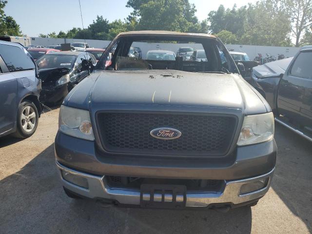 1FTRF14W65NB53633 - 2005 FORD F150 GRAY photo 5