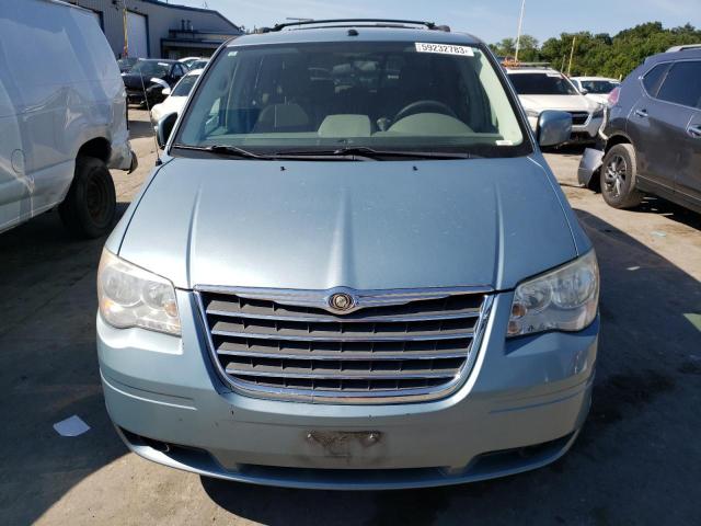 2A8HR54X29R592607 - 2009 CHRYSLER TOWN & COU TOURING Mavi foto 5