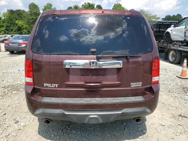 5FNYF4H99CB059548 - 2012 HONDA PILOT TOURING MAROON photo 6