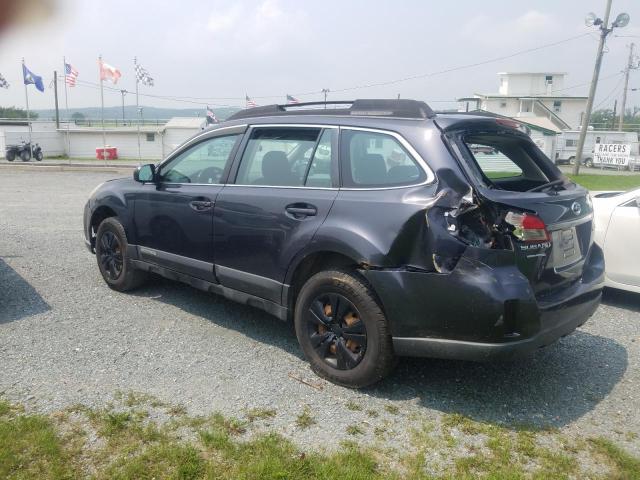 4S4BRBAC5B1443160 - 2011 SUBARU OUTBACK 2.5I BLACK photo 2