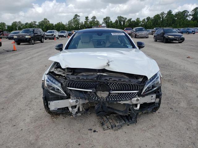 WDDWJ4JBXJF646293 - 2018 MERCEDES-BENZ C 300 WHITE photo 5