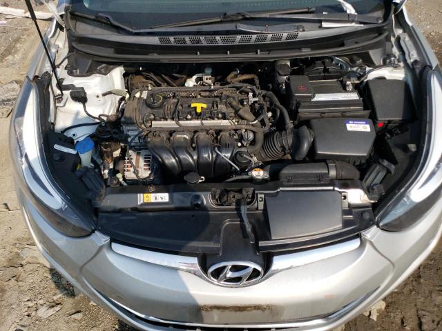 KMHDH4AE2FU300938 - 2015 HYUNDAI ELANTRA SE SILVER photo 11