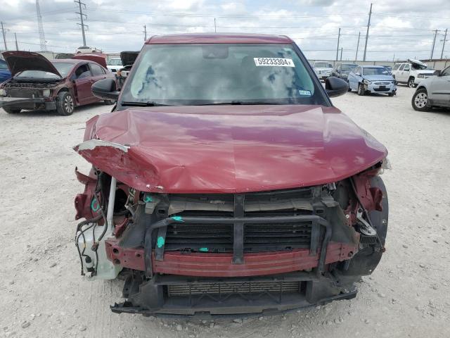 KL79MMS29MB072663 - 2021 CHEVROLET TRAILBLAZE LS RED photo 5