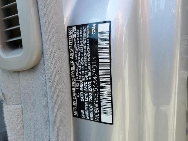 WDBNG83J56A479313 - 2006 MERCEDES-BENZ S 430 4MATIC SILVER photo 12