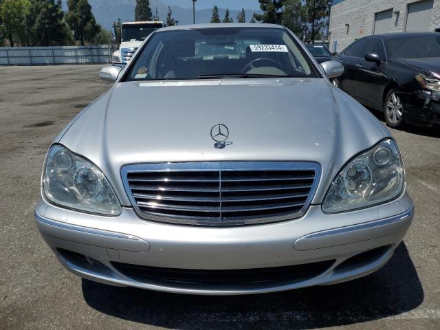 WDBNG83J56A479313 - 2006 MERCEDES-BENZ S 430 4MATIC SILVER photo 5