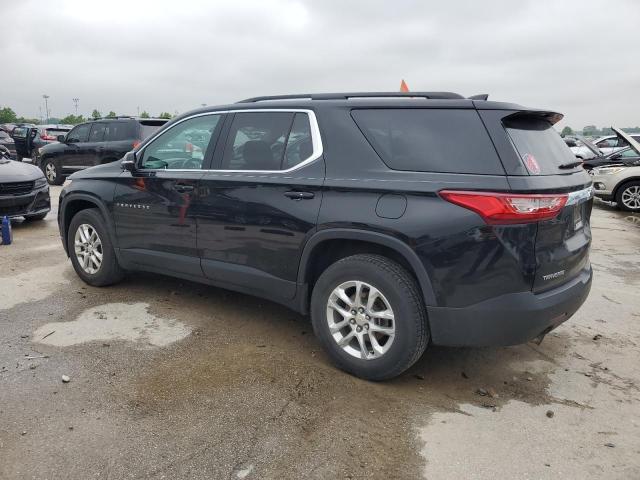 1GNERGKW1KJ105348 - 2019 CHEVROLET TRAVERSE LT BLACK photo 2