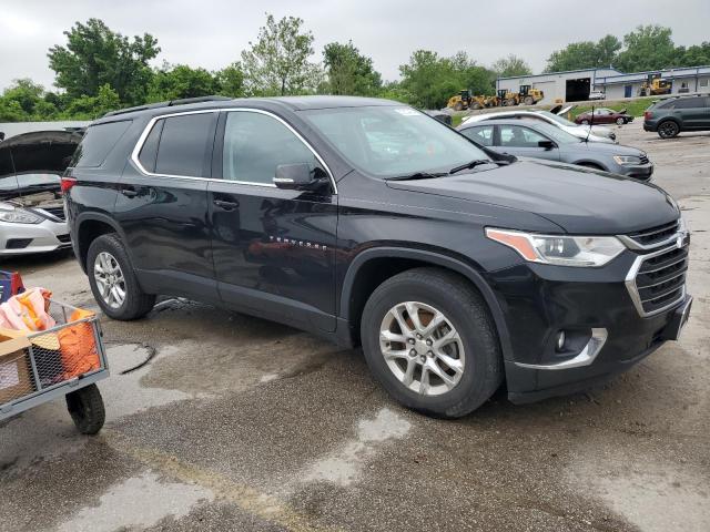 1GNERGKW1KJ105348 - 2019 CHEVROLET TRAVERSE LT BLACK photo 4