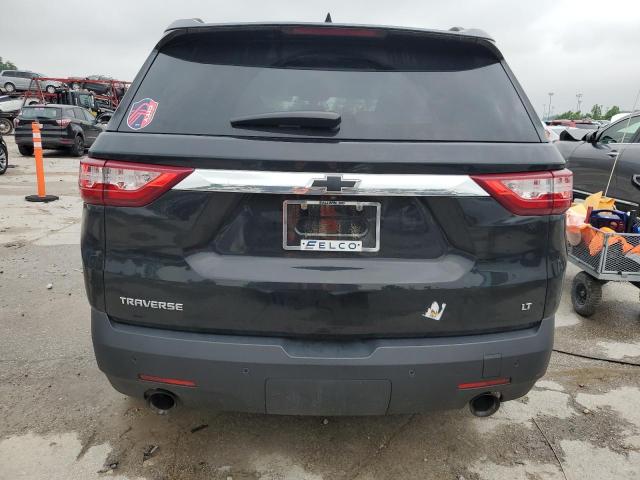 1GNERGKW1KJ105348 - 2019 CHEVROLET TRAVERSE LT BLACK photo 6