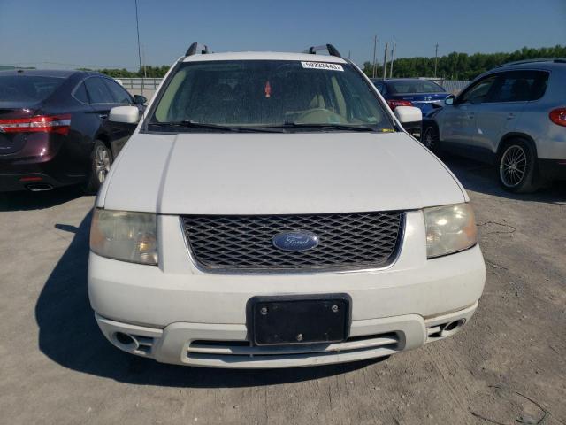 1FMDK02107GA31280 - 2007 FORD FREESTYLE SEL WHITE photo 5