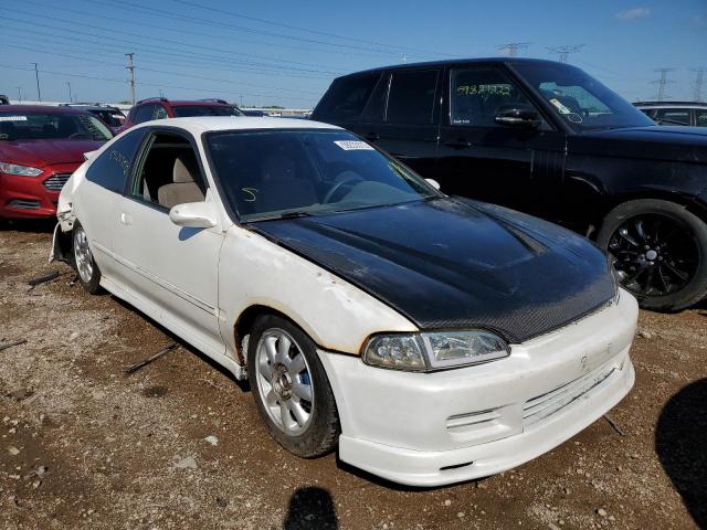 1HGEJ2126SL038205 - 1995 HONDA CIVIC DX WHITE photo 1